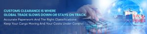  Customs clearance 